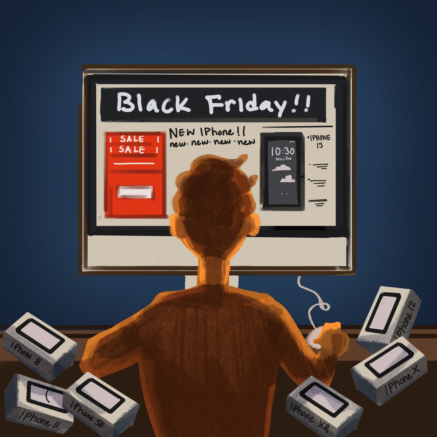 Consumerism illustration